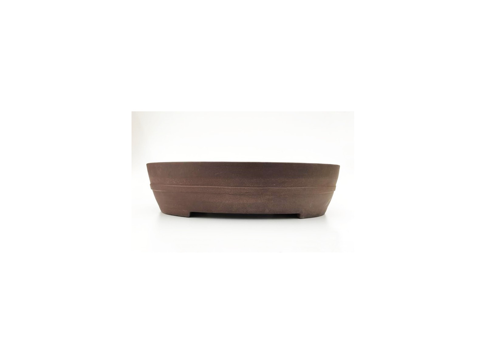 Tiesto ovalado 52 cm 14552 sin esmaltar bonsai