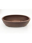 Tiesto ovalado 52 cm 14552 sin esmaltar bonsai