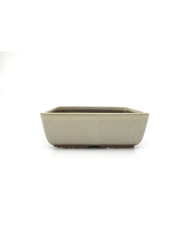 Tiesto rectangular 16.5 cm crema Yokkaichi 14553