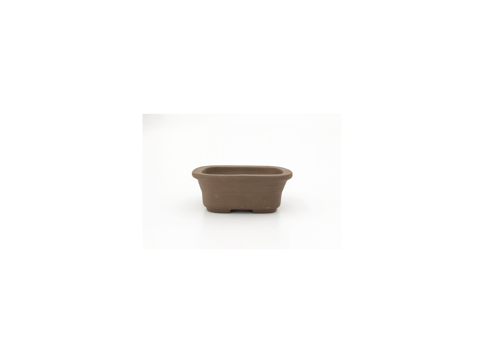 Tiesto rectangular 12 cm 14208/1 sin esmaltar bonsai