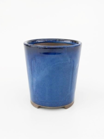 Tiesto redondo cascada 11 cm azul Yokkaichi 14555/3 bonsai
