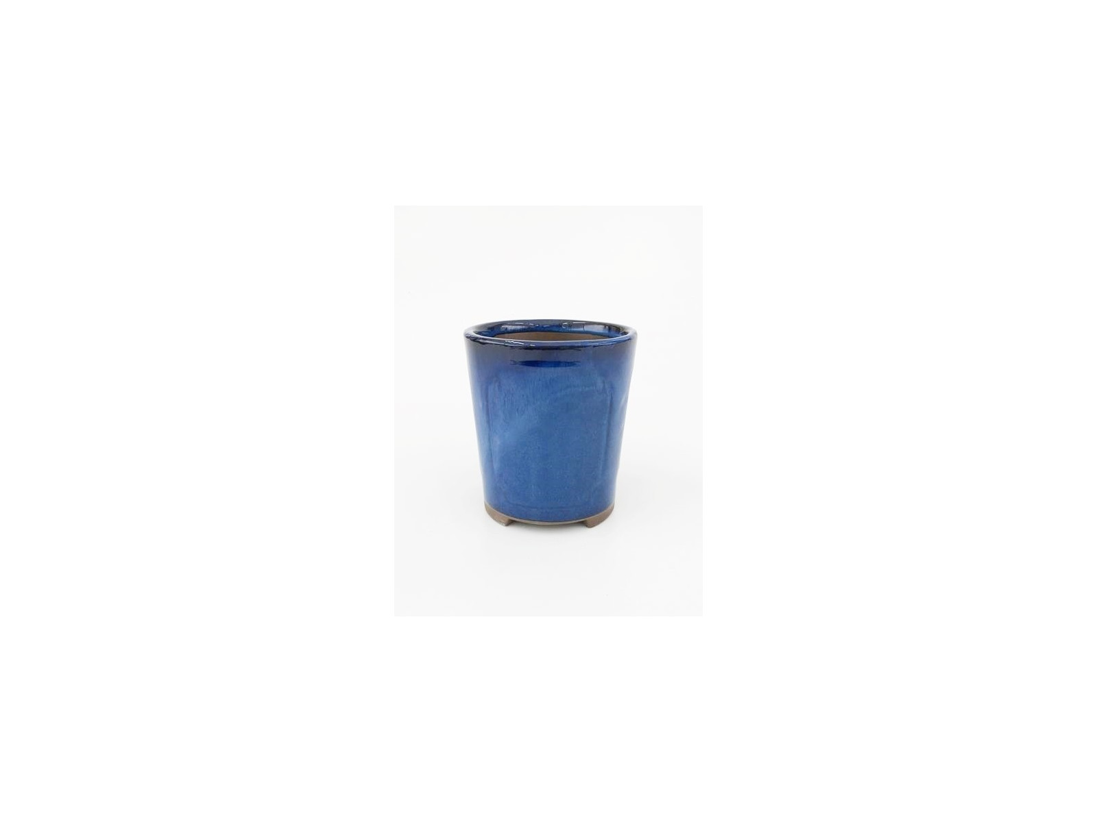 Tiesto redondo cascada 11 cm azul Yokkaichi 14555/3 bonsai