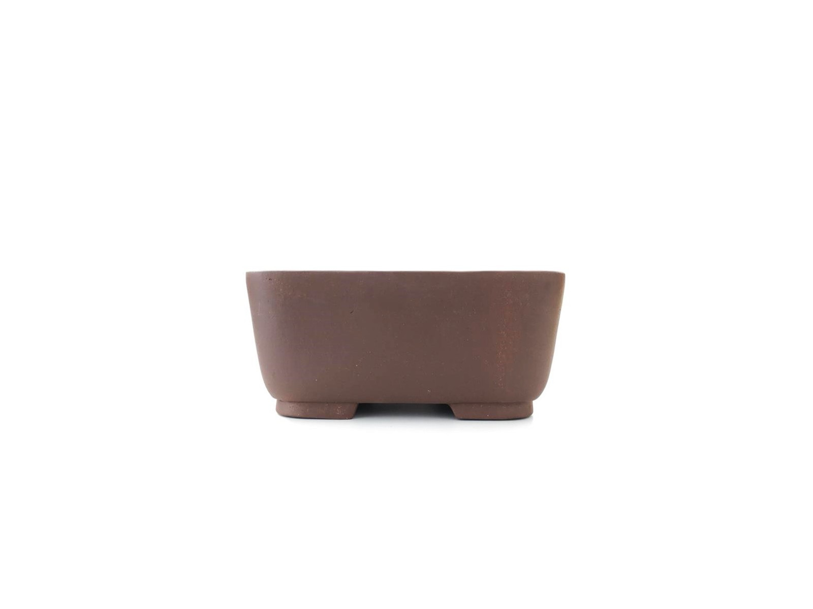 Tiesto cuadrado semicascada 37 cm Yixing 14560 sin esmaltar bonsai
