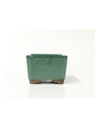 Tiesto cuadrado 10 cm verde Yokkaichi 14135/9 maceta para bonsai