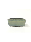 Tiesto rectangular 12 cm verde Yokkaichi 14565 bonsai