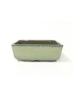 Tiesto rectangular 16 cm verde Yokkaichi 14567 bonsai