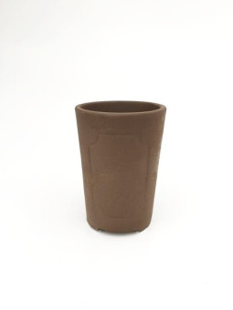 Tiesto redondo cascada 8.5 cm 14557/1 sin esmaltar maceta bonsai