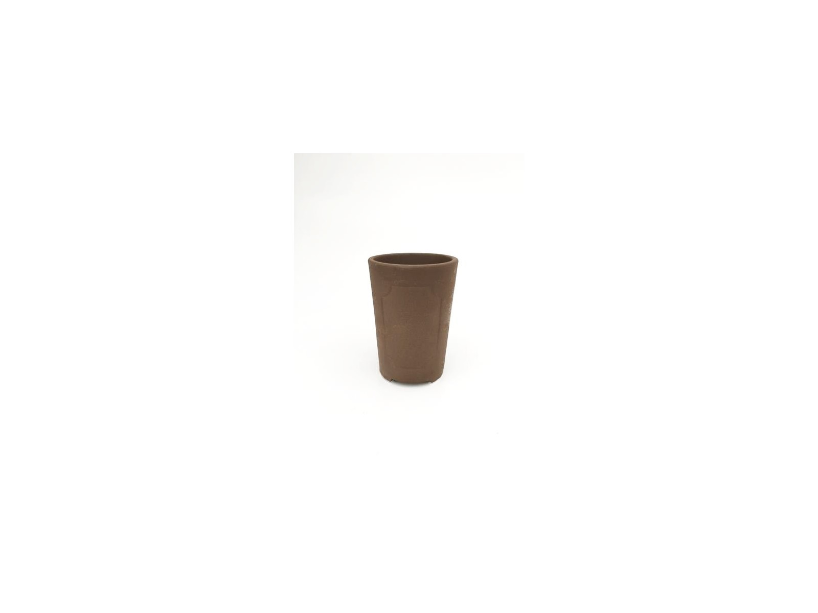 Tiesto redondo cascada 8.5 cm 14557/1 sin esmaltar maceta bonsai