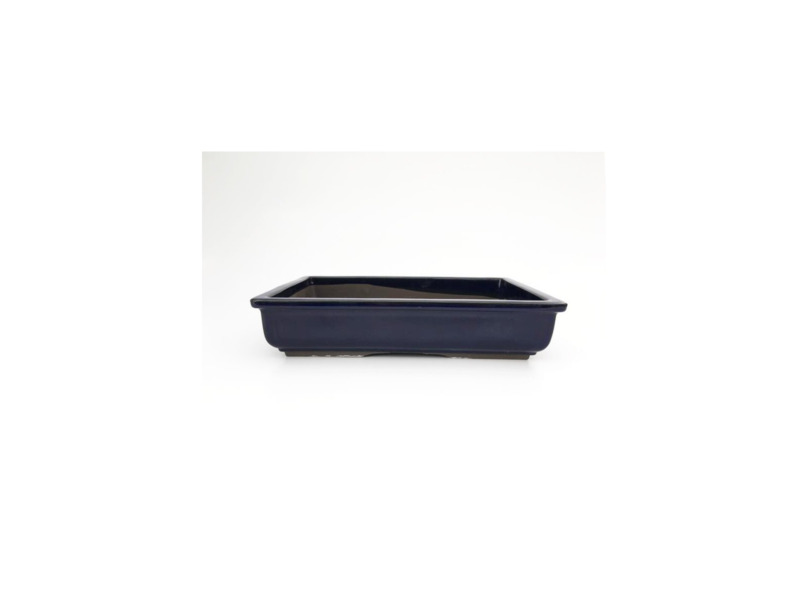 Tiesto rectangular 34 cm azul Yokkaichi 14258 maceta para bonsai