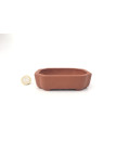 Tiesto rectangular 12 cm Yixing 14585 sin esmaltar bonsai