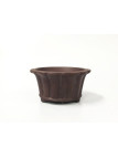 Tiesto redondo 12.5 cm Yixing 14579 sin esmaltar  bonsai