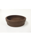 Tiesto redondo 25 cm Yixing 14594 sin esmaltar bonsai