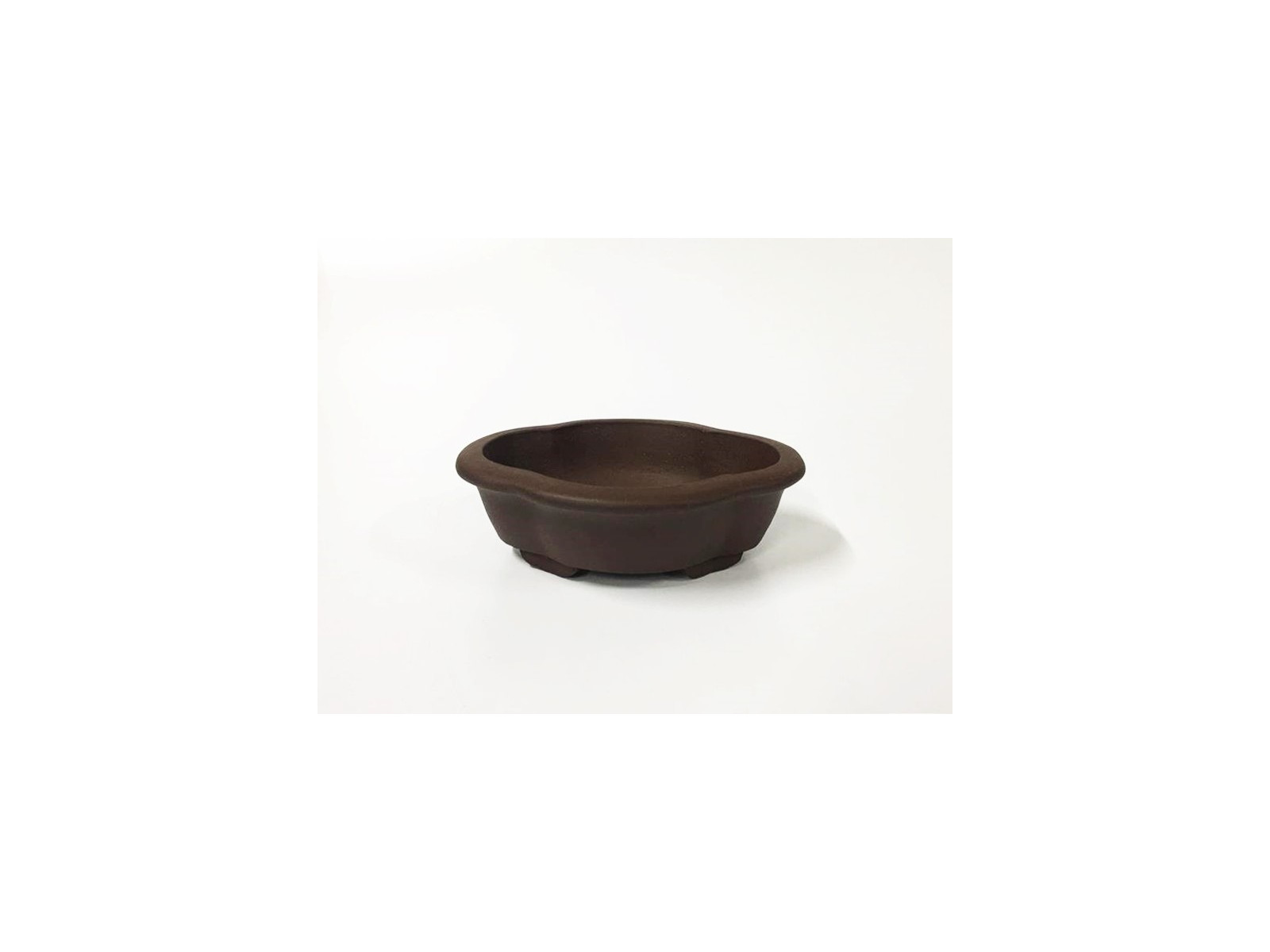 Tiesto flor//mokko 17.5 cm Yixing 14600 sin esmaltar bonsai