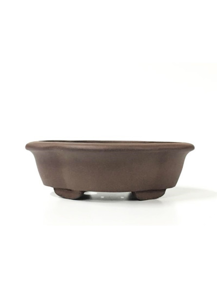 Tiesto flor//mokko 17.5 cm Yixing 14600 sin esmaltar bonsai