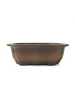 Tiesto ovalado 39 cm Yixing 13172 sin esmaltar bonsai