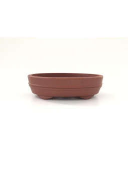 Tiesto ovalado 15.5 cm Yixing 14614 bonsai