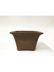 Tiesto cuadrado 33.5 cm Yixing 14605 sin esmaltar bonsai