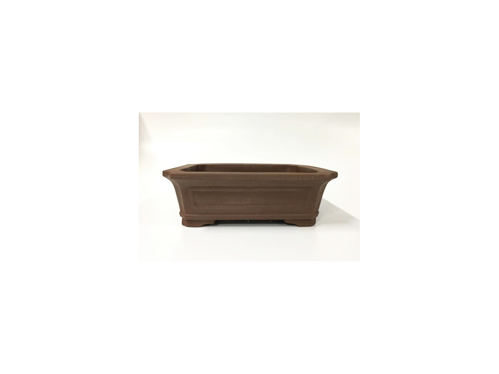 Tiesto rectangular 35 cm Yixing 12753 sin esmaltar bonsai