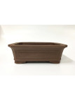 Tiesto rectangular 35 cm Yixing 12753 sin esmaltar bonsai