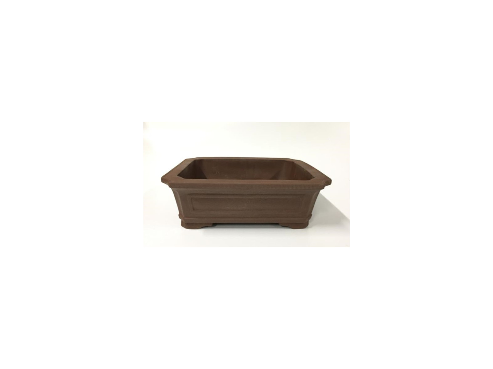 Tiesto rectangular 35 cm Yixing 12753 sin esmaltar bonsai