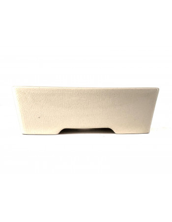 Tiesto rectangular 15 cm Yixing crema CPA52