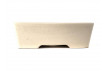 Tiesto rectangular 15 cm Yixing crema CPA52