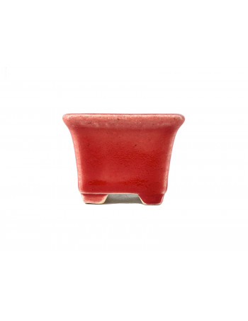 Tiesto cuadrado 5.5 cm Yixing rojo CPA60