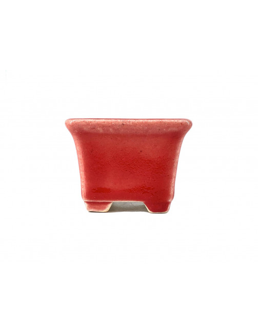 Tiesto cuadrado 5.5 cm Yixing rojo CPA60