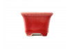 Tiesto cuadrado 5.5 cm Yixing rojo CPA60