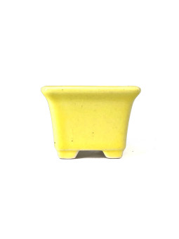 Tiesto cuadrado 5 cm Yixing amarillo CPA38