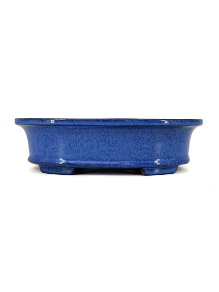 Tiesto ovalado 28 cm azul Yixing CPA14