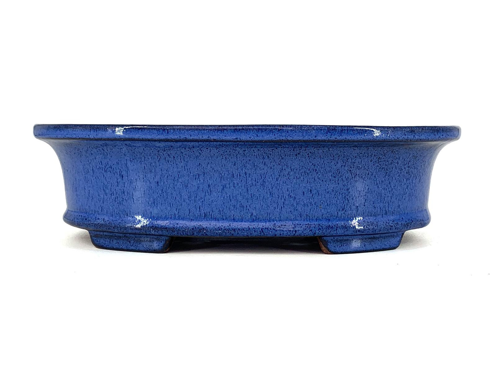 Tiesto ovalado 28 cm azul Yixing CPA14
