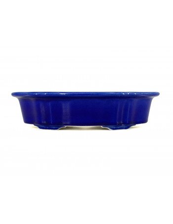 Tiesto ovalado 26 cm Yixing azul CPA88