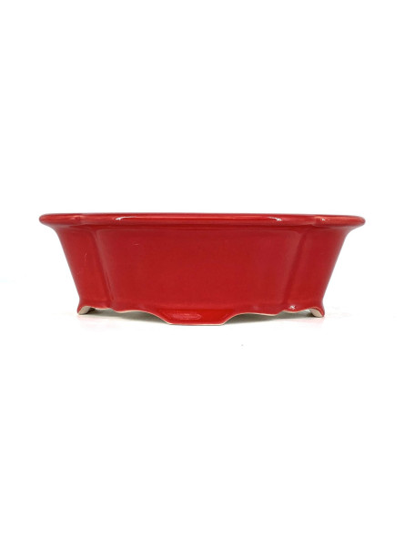 Tiesto flor//mokko 25 cm Yixing rojo CPA82