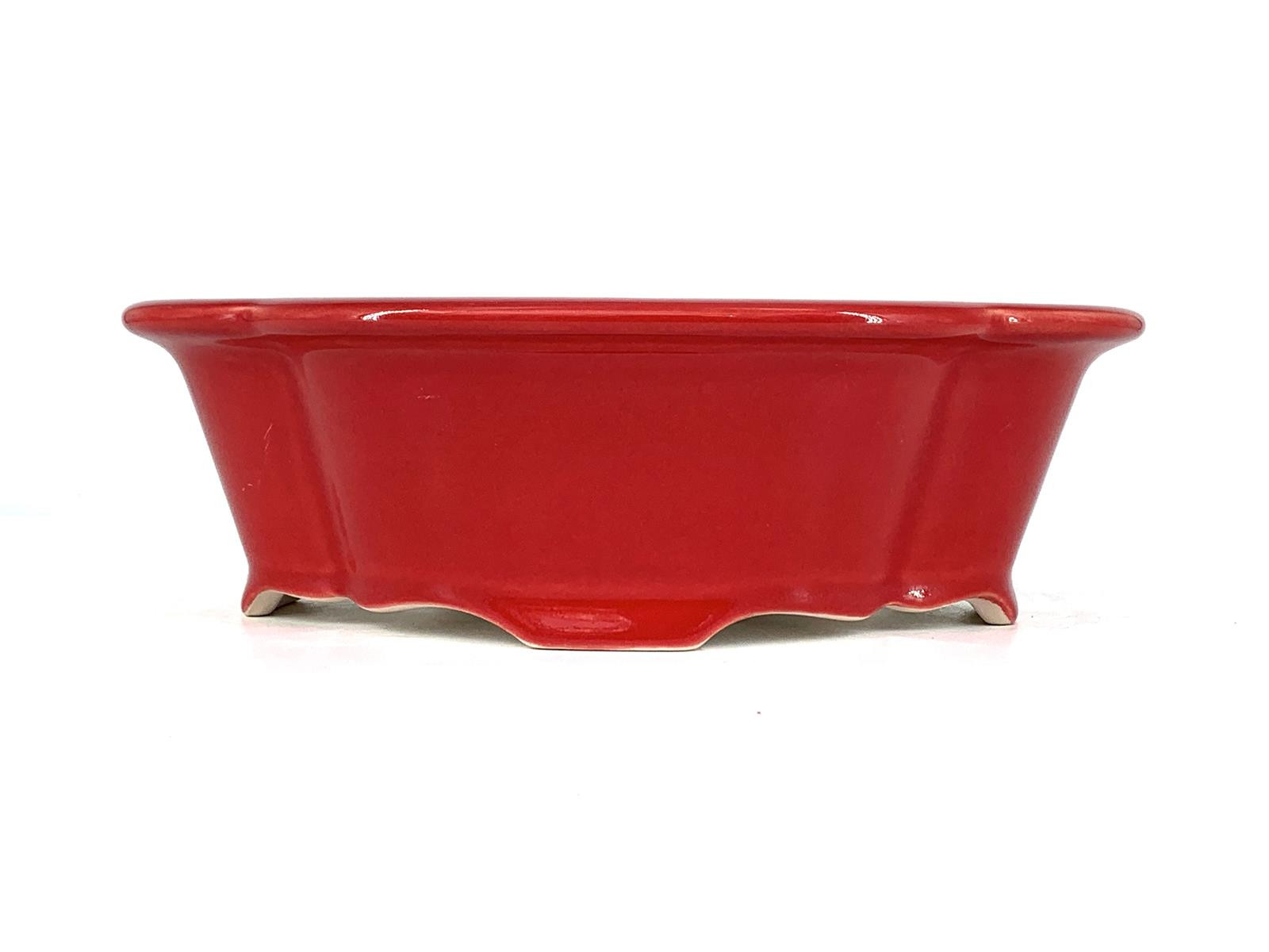 Tiesto flor//mokko 25 cm Yixing rojo CPA82