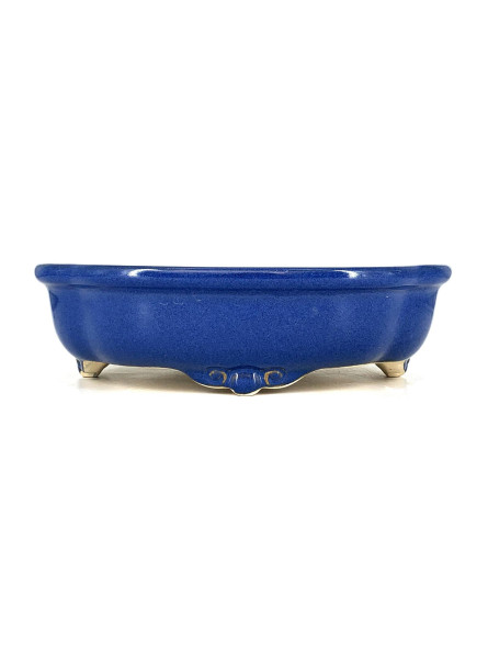 Tiesto flor//mokko 32 cm Yixing azul CPA81