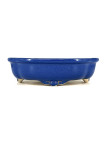 Tiesto flor//mokko 32 cm Yixing azul CPA81