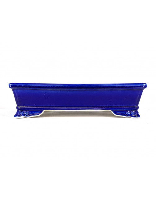 Tiesto rectangular 38.5 cm Yixing azul CPA87