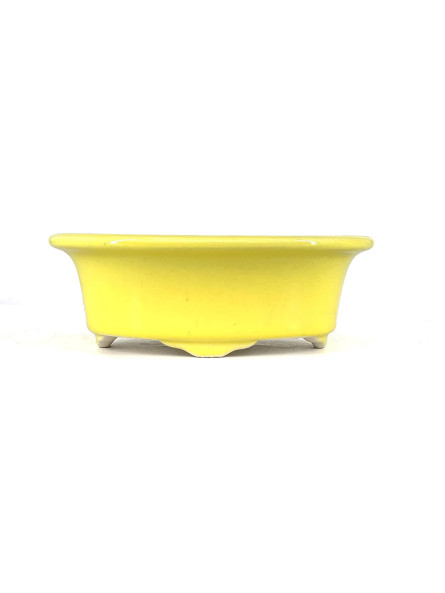 Tiesto ovalado 16.5 cm Yixing amarillo CPA95