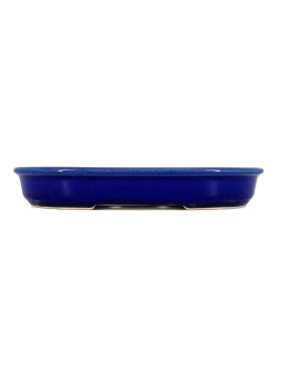 Tiesto ovalado 20.5 cm Yixing azul CPA93