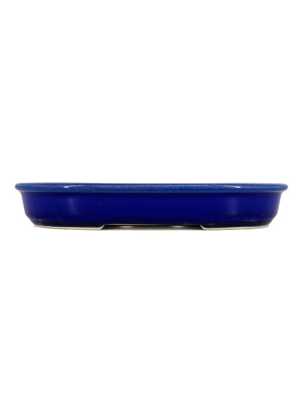 Tiesto ovalado 20.5 cm Yixing azul CPA93