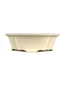 Tiesto flor//mokko 25 cm Yixing crema CPA77