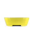 Tiesto ovalado 23 cm Yixing amarillo CPA75