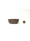 Tiesto ovalado 9.5 cm 76405/2 sin esmaltar para bonsai