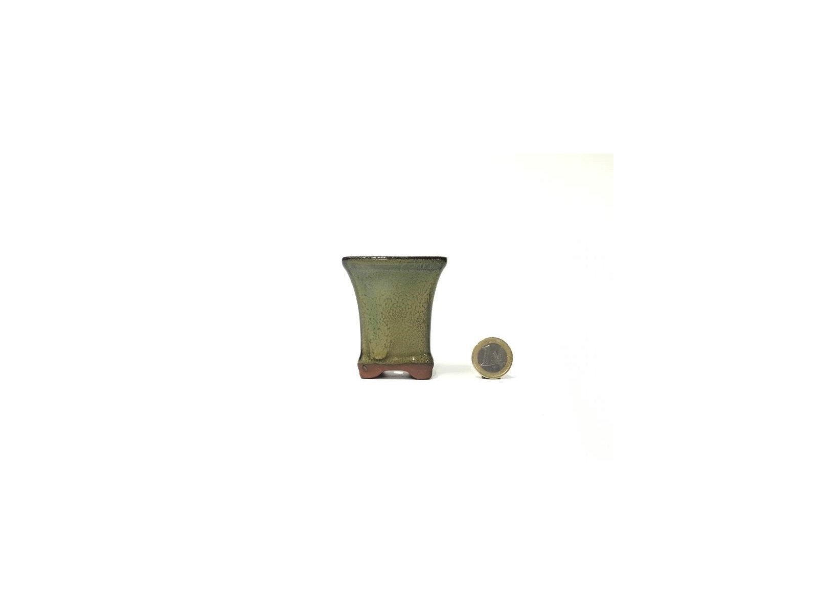 Tiesto cuadrado cascada 5.5 cm verde 32511/2