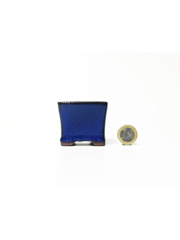 Tiesto cuadrado 5.5 cm azul 32511/4