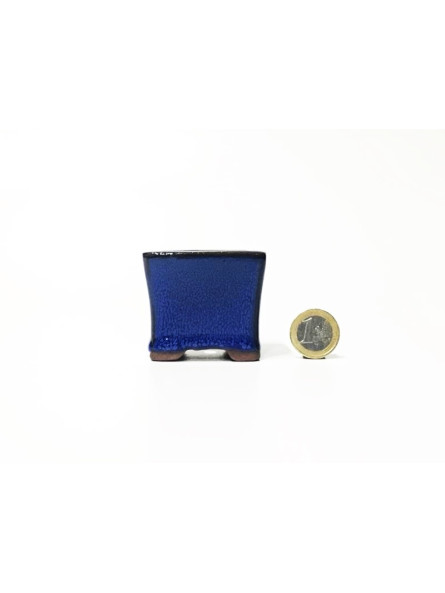 Tiesto cuadrado 5.5 cm azul 32511/4