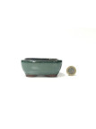 Tiesto rectangular 9.5 cm verde 32511/19 bonsai kusamono mame