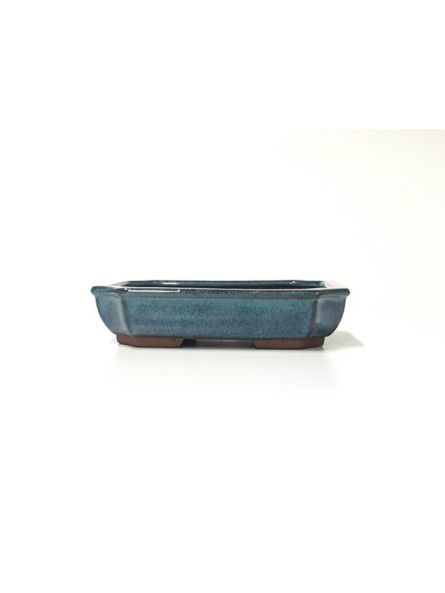 Tiesto rectangular 16 cm azul 14651