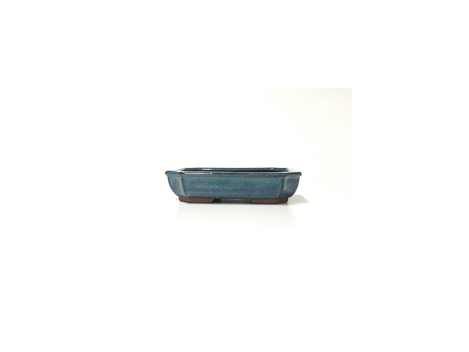 Tiesto rectangular 16 cm azul 14651